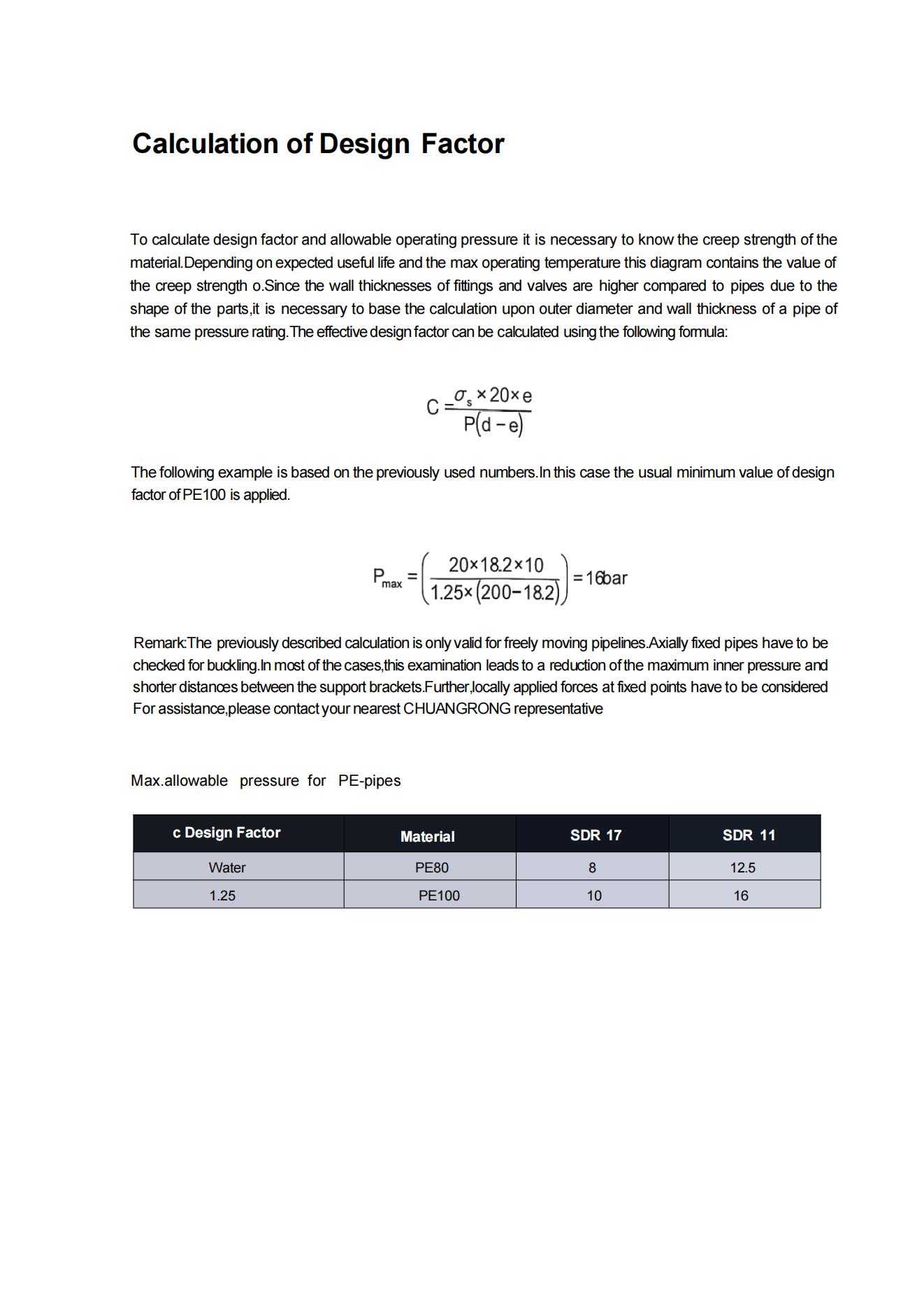 Design of the HDPE Pipe System_6_00